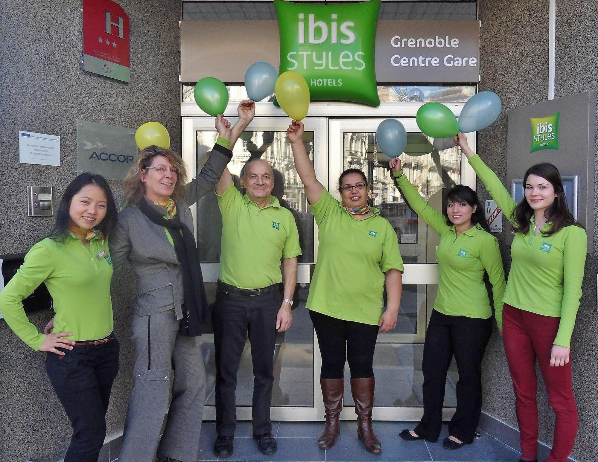 Ibis Styles Grenoble Centre Gare Hotell Exteriör bild