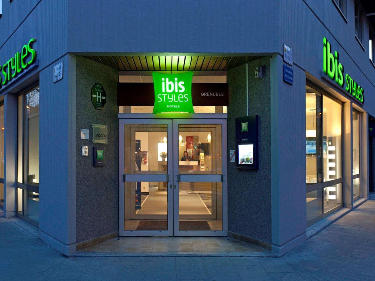 Ibis Styles Grenoble Centre Gare Hotell Exteriör bild